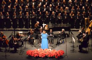 Members of the Manassas Chorale will sing at Sunday evening's benefit concert.