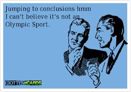 Jumping to Conclusions