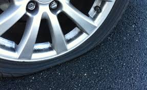 Mazda flat tire