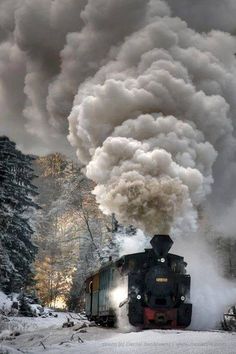 Steam Loco in Winter
